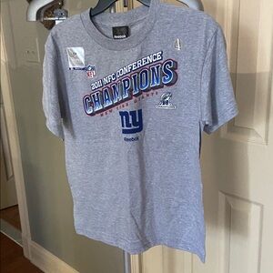 Reebok Gray NFC Champions Tee Youth Large
New